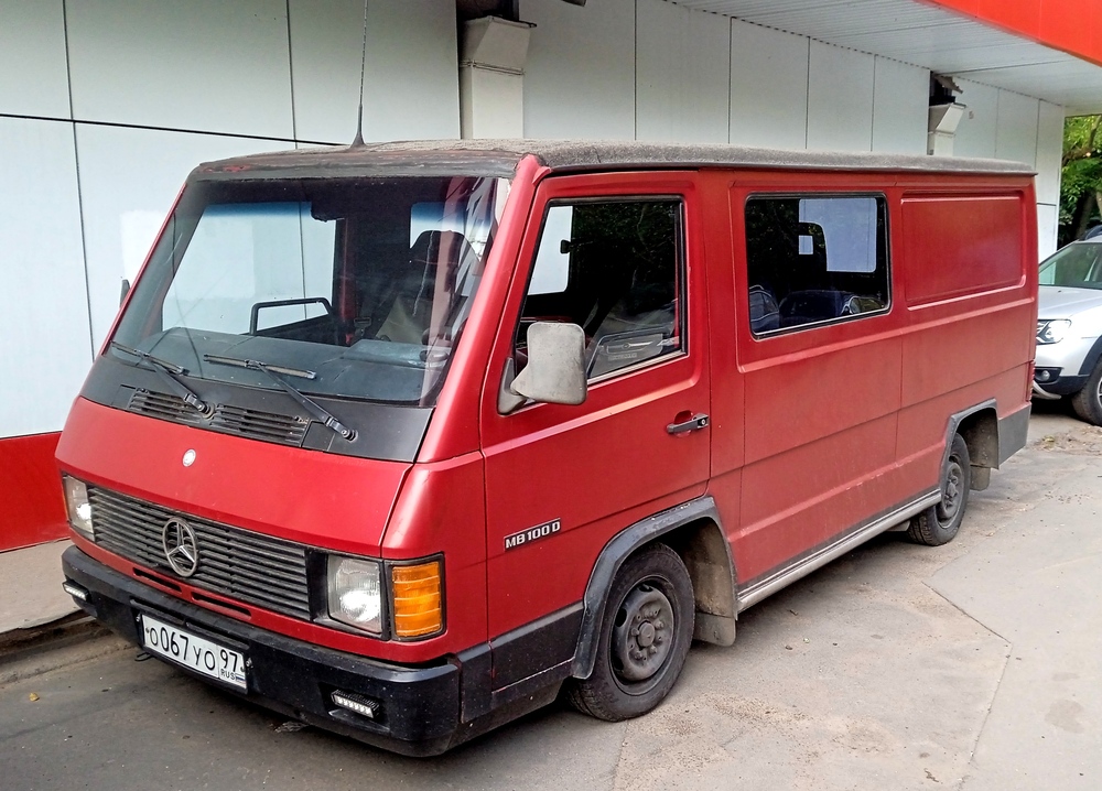 Москва, № О 067 УО 97 — Mercedes-Benz MB100 '81-96