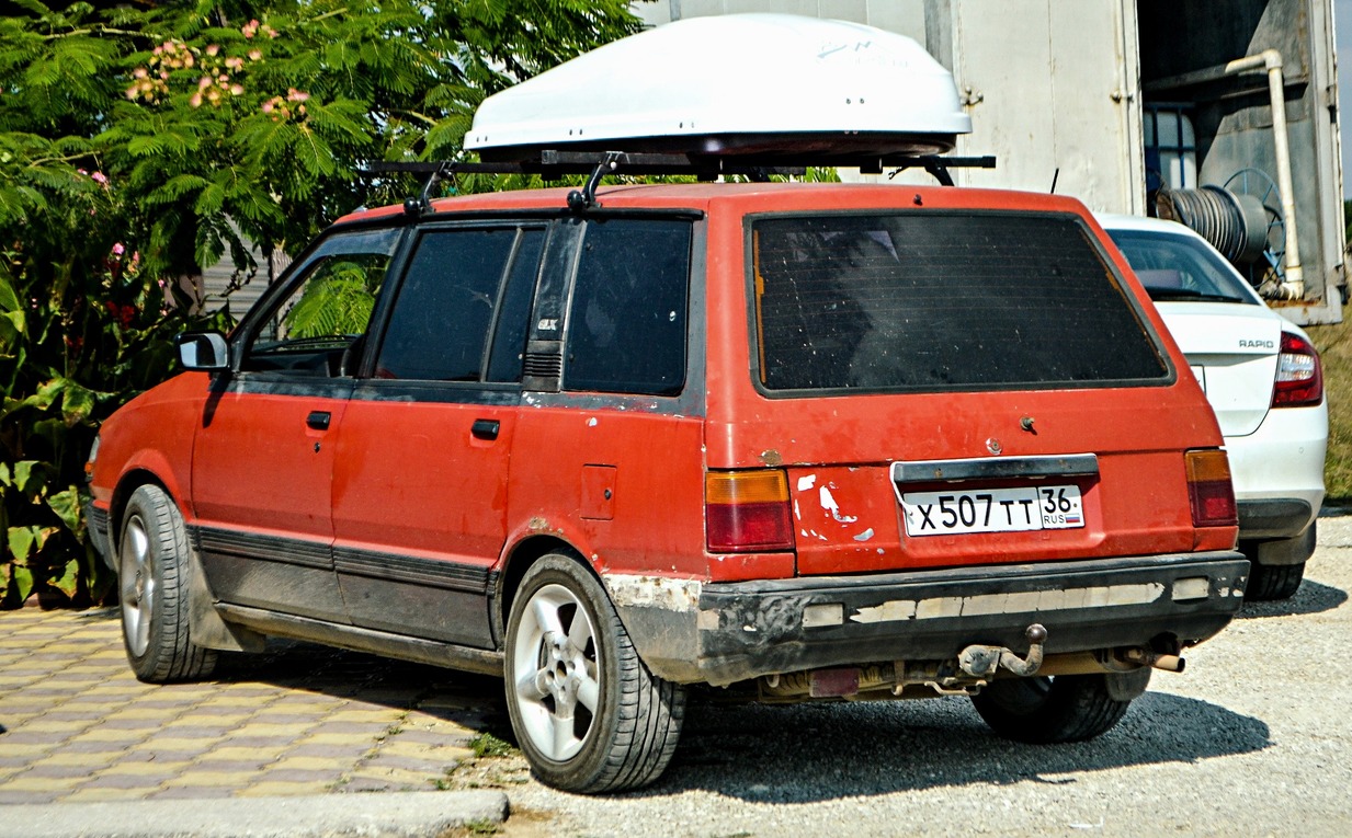 Воронежская область, № Х 507 ТТ 36 — Mitsubishi Space Wagon (D00) '83-91