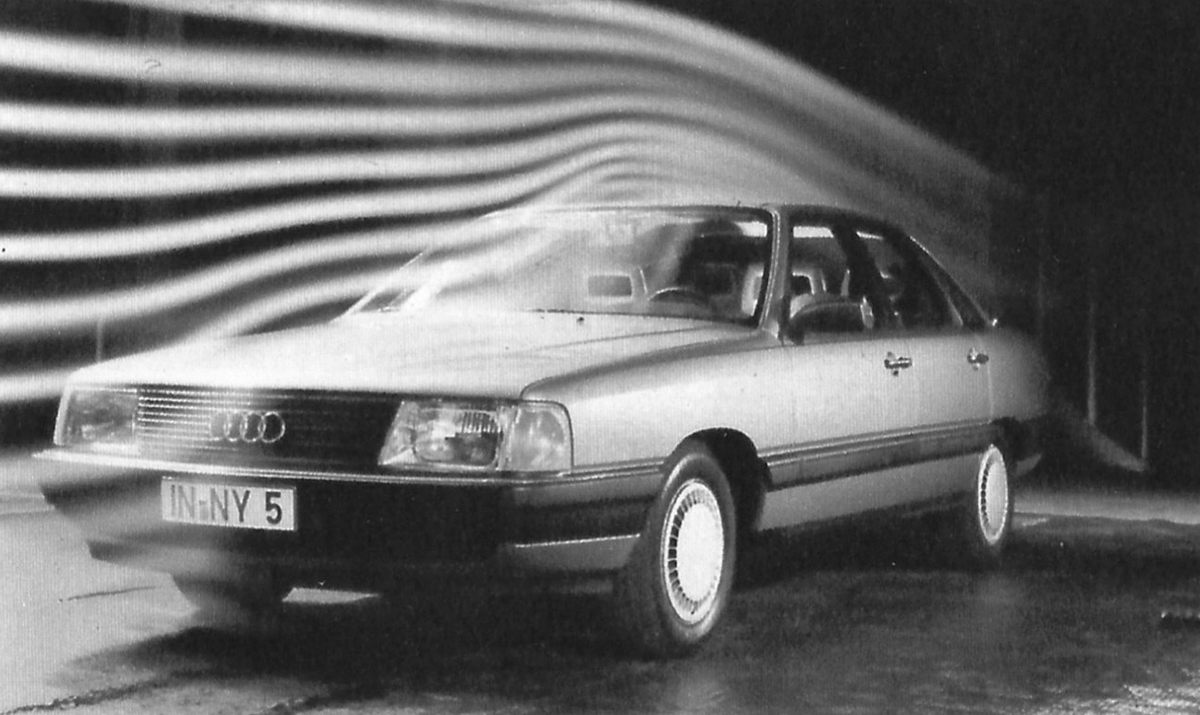 Германия, № IN-NY 5 — Audi 100 (C3) '82-91; Германия — Старые фотографии