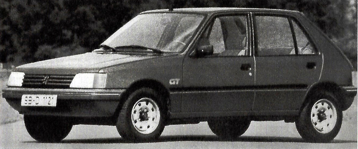 Германия, № BB-D 1121 — Peugeot 205 '83-98; Германия — Старые фотографии
