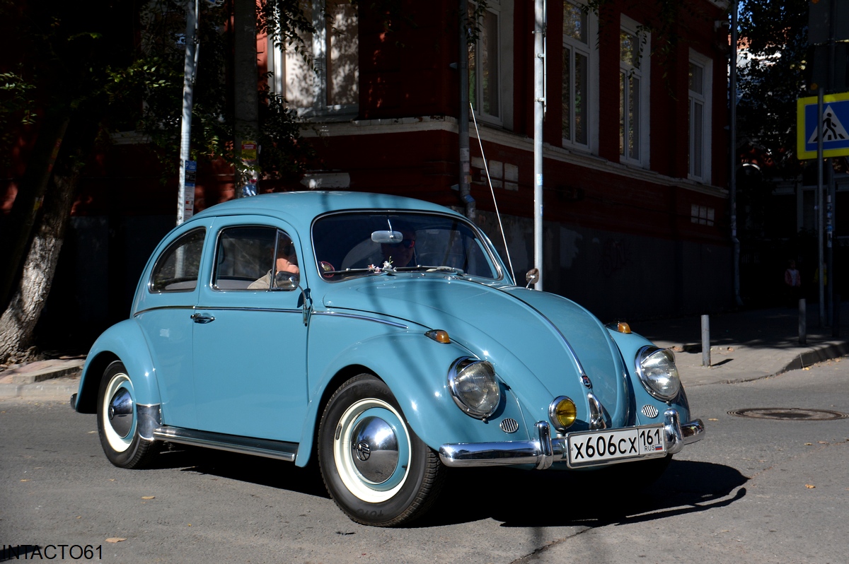 Ростовская область, № Х 606 СХ 161 — Volkswagen Käfer 1100/1200 '49-74; Ростовская область — Retro Motor Show_2023_Октябрь