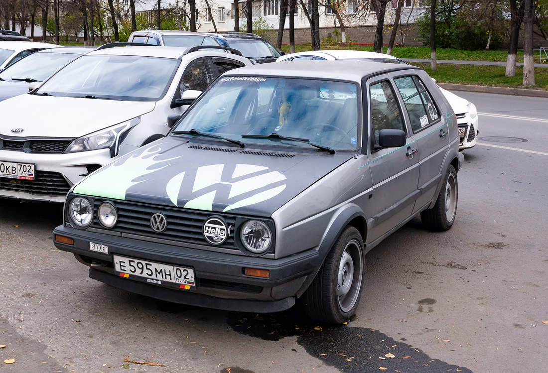 Башкортостан, № Е 595 МН 02 — Volkswagen Golf (Typ 19) '83-92