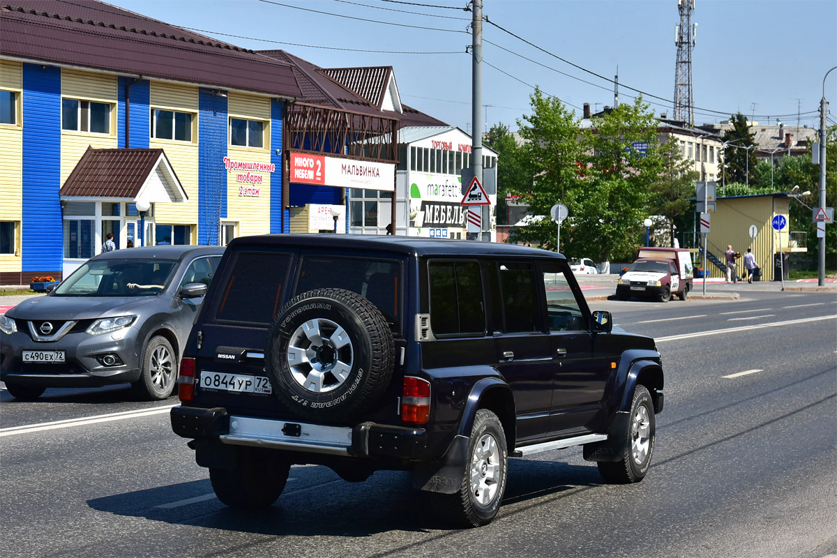 Тюменская область, № О 844 УР 72 — Nissan Patrol (Y60) '87-97