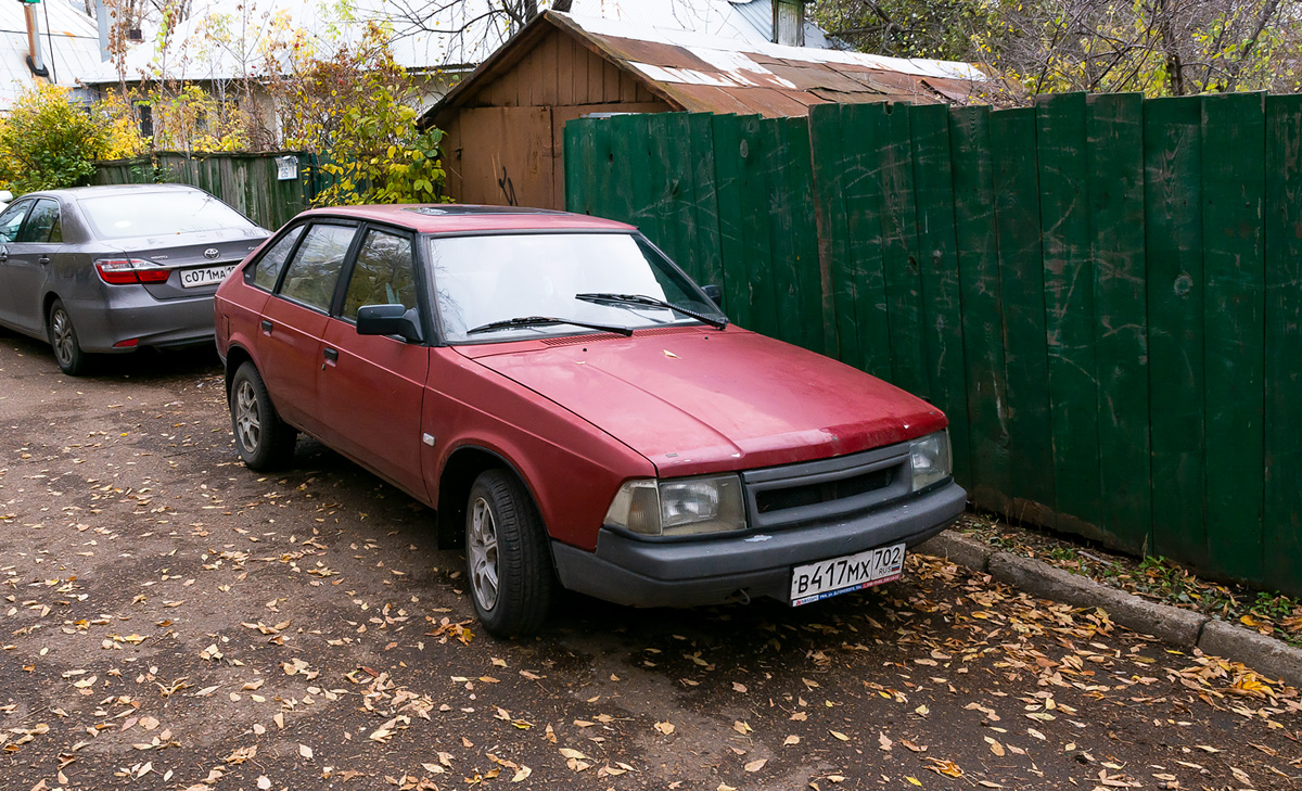 Башкортостан, № В 417 МХ 702 — Москвич-2141 '86-98