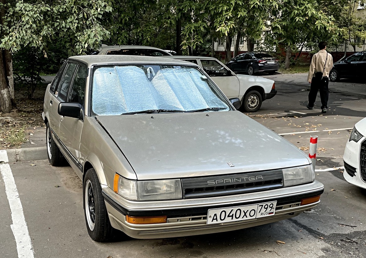 Москва, № А 040 ХО 799 — Toyota Sprinter (E90) '87-91
