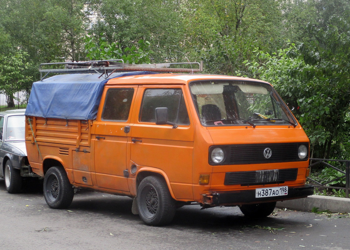 Санкт-Петербург, № Н 387 АО 198 — Volkswagen Typ 2 (Т3) '79-92