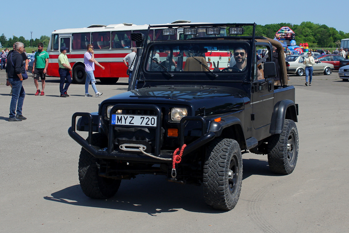 Литва, № MYZ 720 — Jeep Wrangler (YJ) '87-96; Литва — Retro mugė 2023