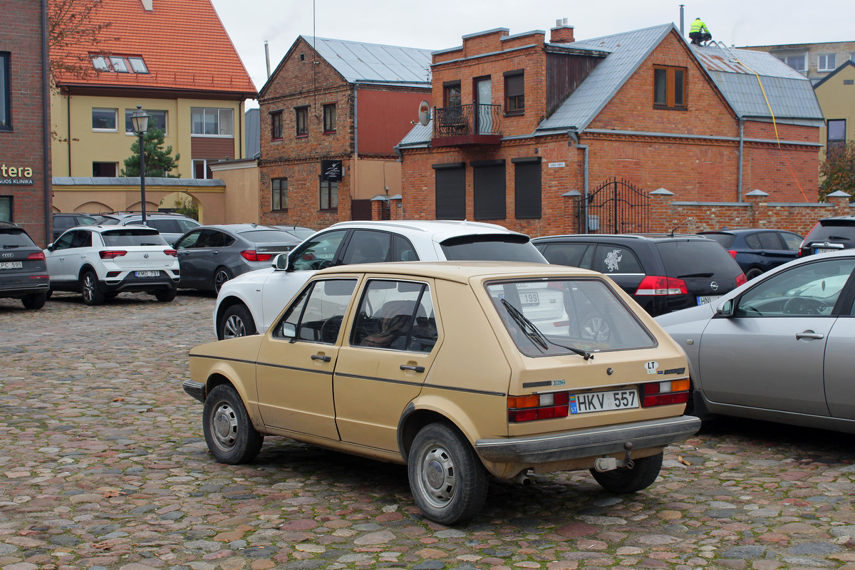 Литва, № HKV 557 — Volkswagen Golf (Typ 17) '74-88