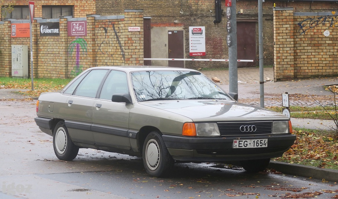 Латвия, № EG-1654 — Audi 100 (C3) '82-91
