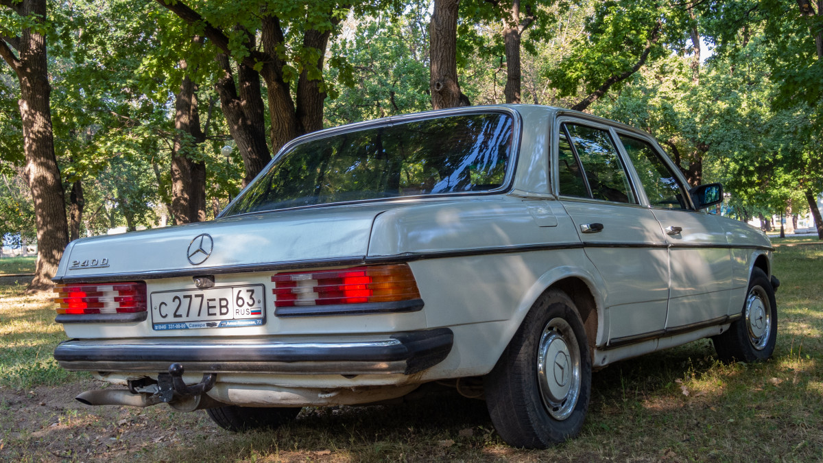 Самарская область, № С 277 ЕВ 63 — Mercedes-Benz (W123) '76-86; Самарская область — Выставка ретро-автомобилей 3 сентября 2022 г.