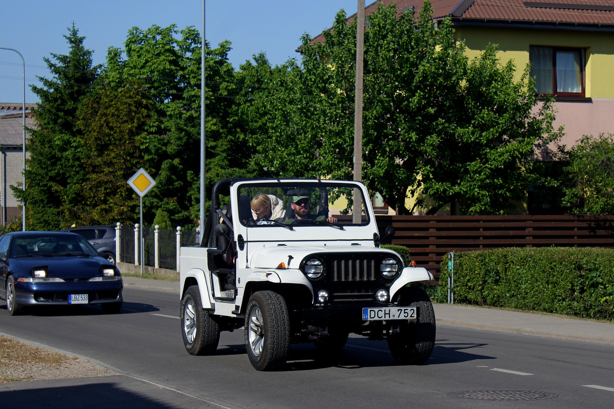 Литва, № DCH 752 — Jeep CJ-7 '76-86; Литва — Laiko ratai 2023