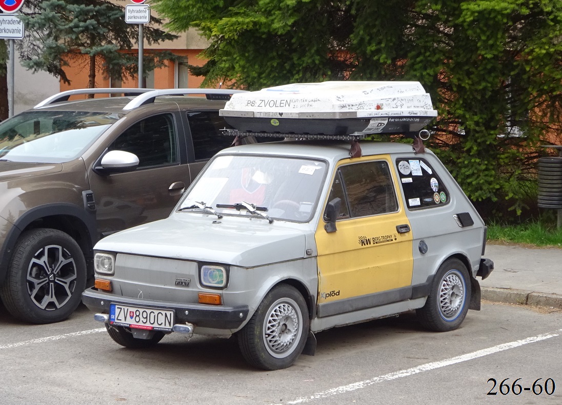 Словакия, № ZV-890CN — Polski FIAT 126p '73-00
