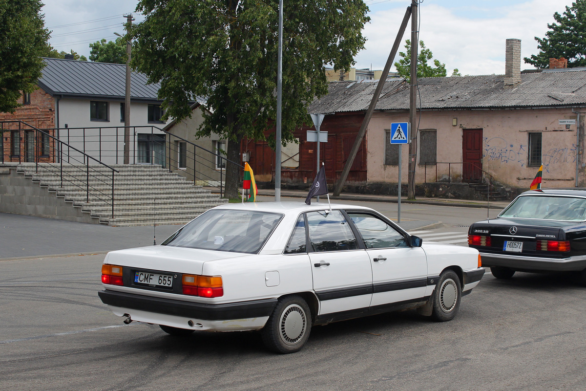 Литва, № CMF 655 — Audi 100 (C3) '82-91; Литва — Radviliškio miesto šventė 2023