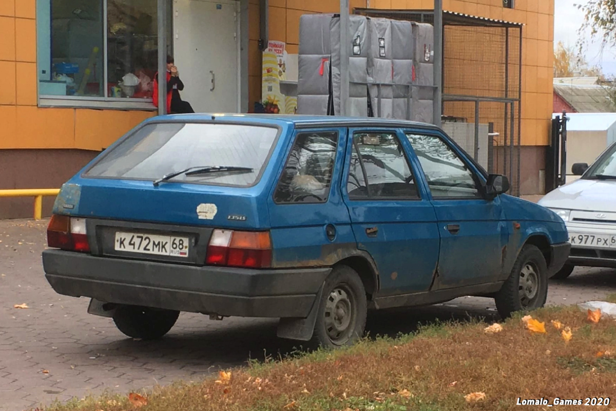 Тамбовская область, № К 472 МК 68 — Škoda Forman (Type 785) '90-95