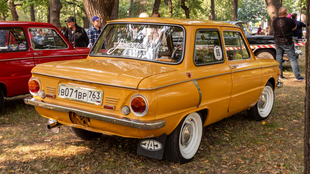 Самарская область, № В 071 ВР 763 — ЗАЗ-968 / 968А Запорожец '71-79; Самарская область — Выставка ретро-автомобилей 3 сентября 2022 г.