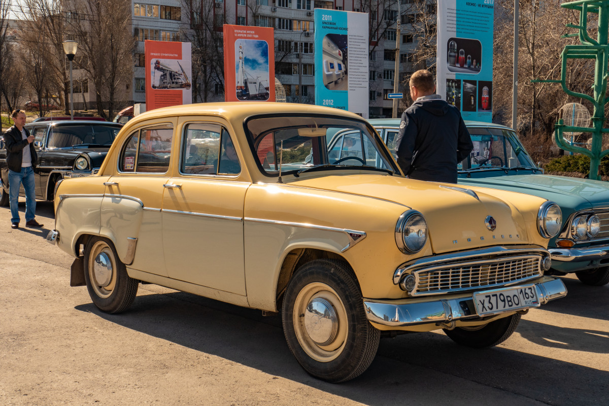 Самарская область, № Х 379 ВО 163 — Москвич-407 '58-63; Самарская область — Открытие ретро-сезона 16 апреля 2022 г.