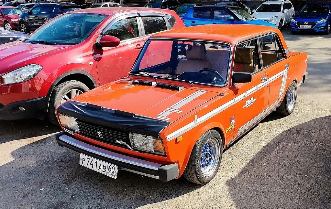 Псковская область, № Р 741 АВ 60 — ВАЗ-2105 '80-88