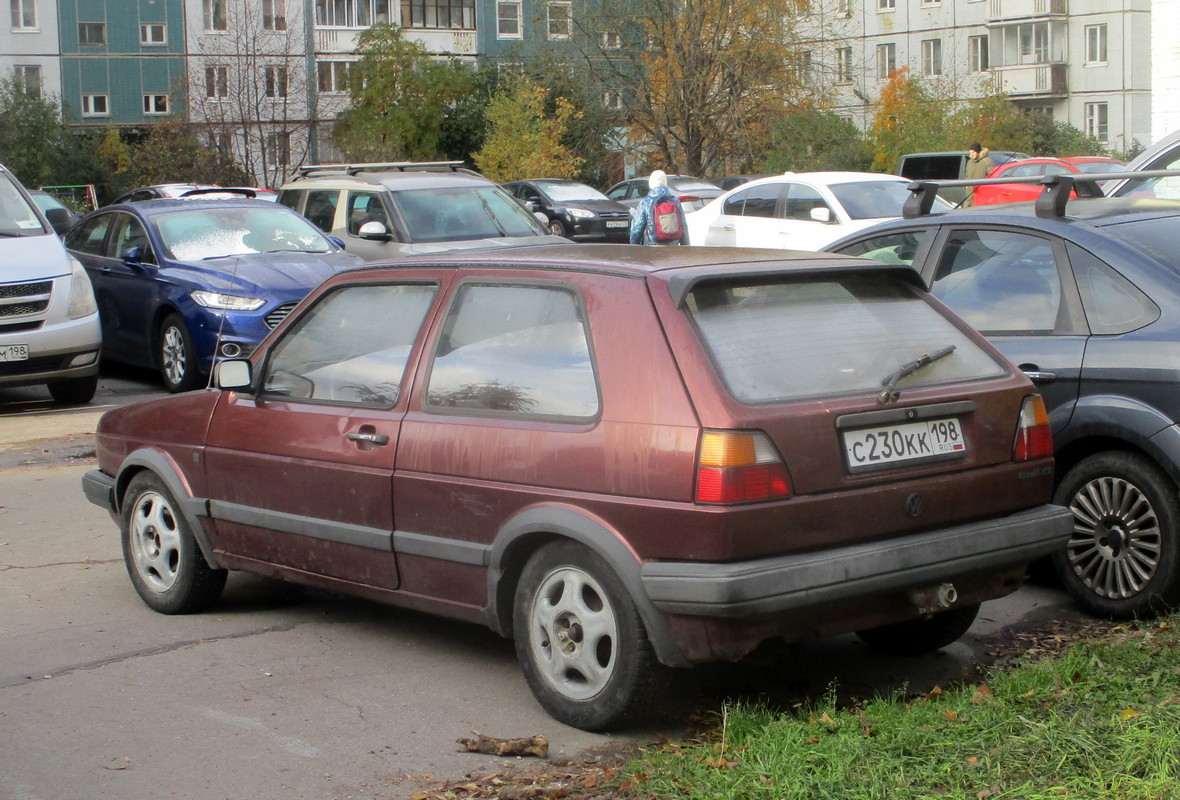 Санкт-Петербург, № С 230 КК 198 — Volkswagen Golf (Typ 19) '83-92