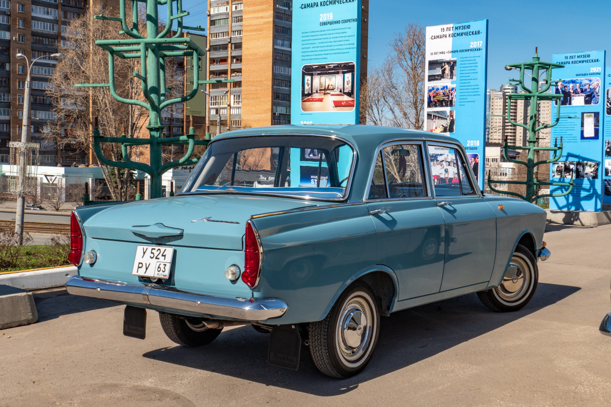 Самарская область, № У 524 РУ 63 — Москвич-408 '64-70; Самарская область — Открытие ретро-сезона 16 апреля 2022 г.