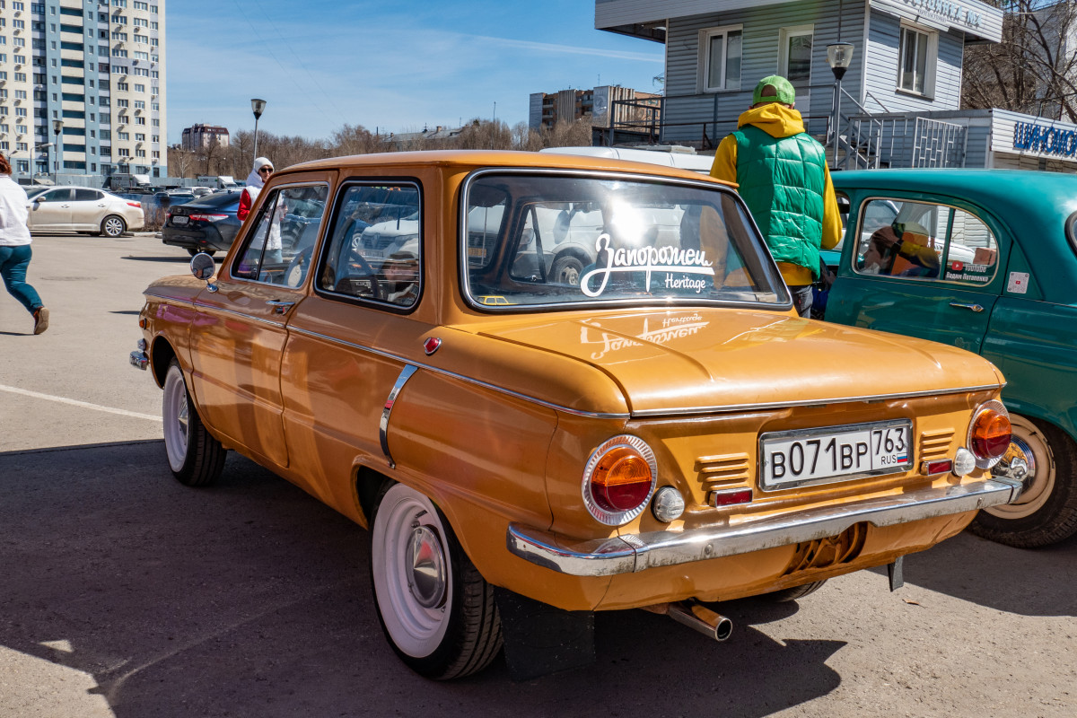 Самарская область, № В 071 ВР 763 — ЗАЗ-968 / 968А Запорожец '71-79; Самарская область — Открытие ретро-сезона 16 апреля 2022 г.