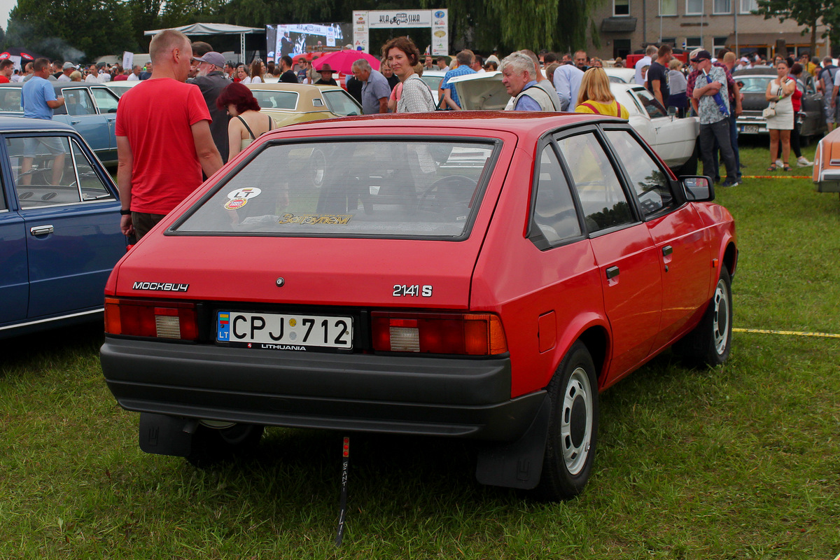 Литва, № CPJ 712 — Москвич-2141 '86-98; Литва — Nesenstanti klasika 2023