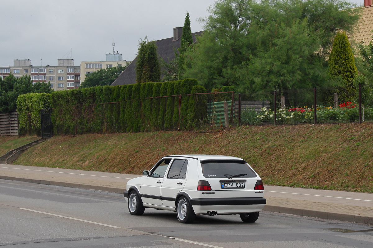 Литва, № EPV 032 — Volkswagen Golf (Typ 19) '83-92