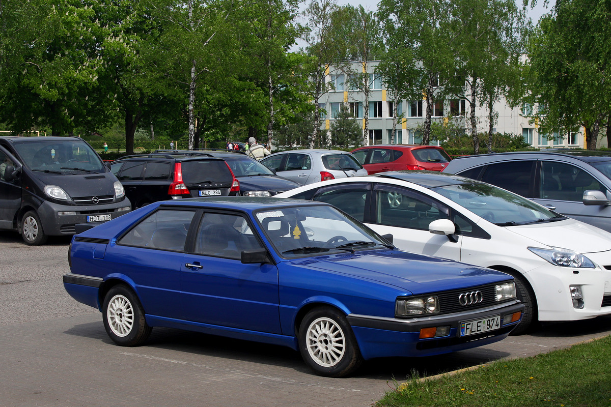 Литва, № FLE 974 — Audi Coupe (81,85) '80-84