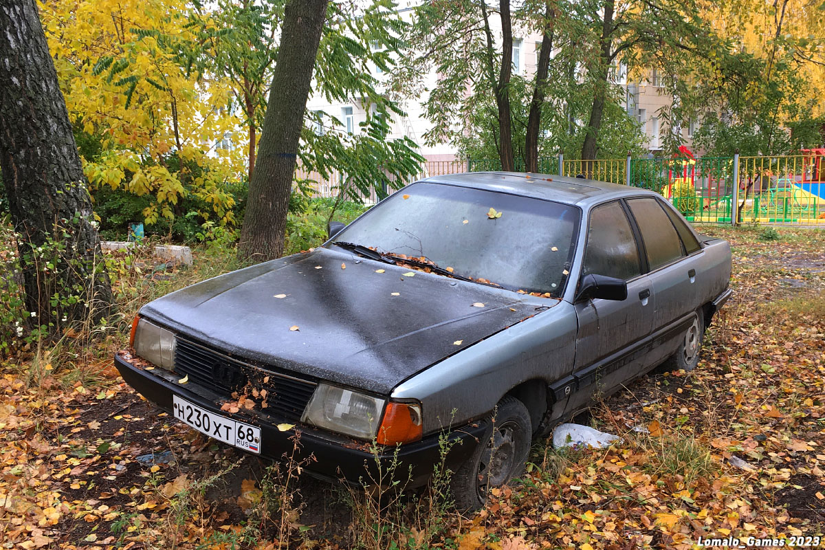 Тамбовская область, № Н 230 ХТ 68 — Audi 100 (C3) '82-91