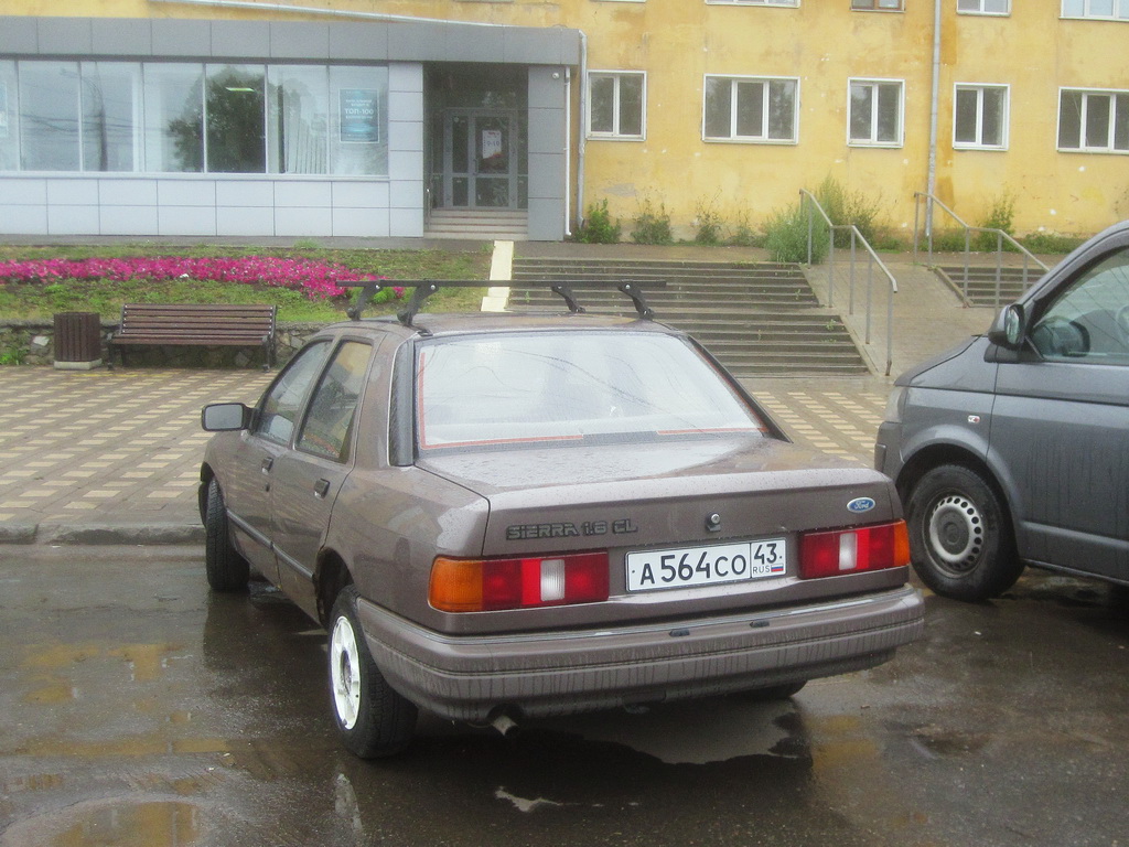 Кировская область, № А 564 СО 43 — Ford Sierra MkII '87-93