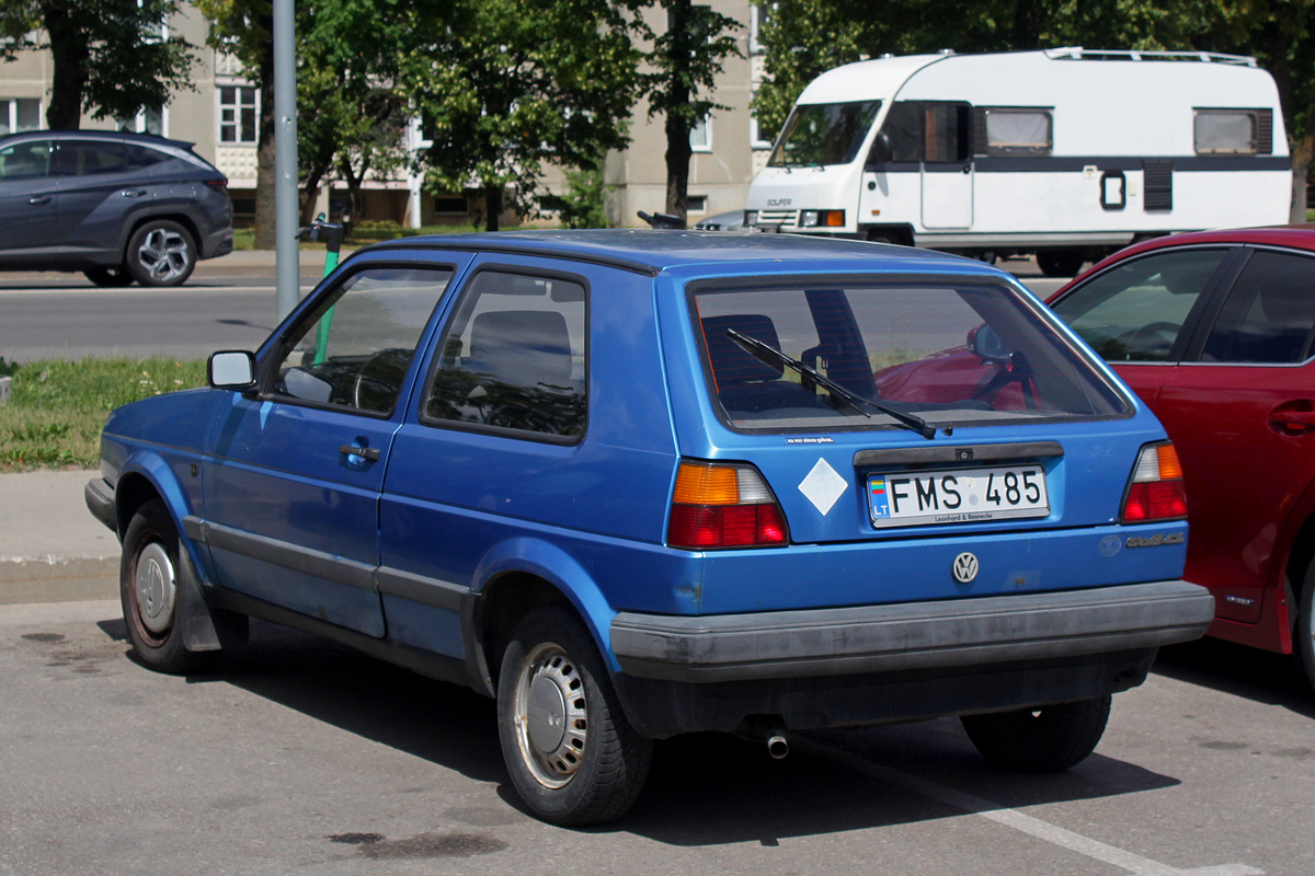 Литва, № FMS 485 — Volkswagen Golf (Typ 19) '83-92