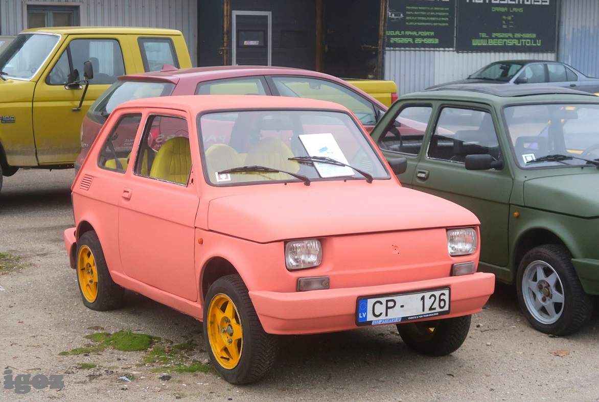 Латвия, № CP-126 — Polski FIAT 126p '73-00