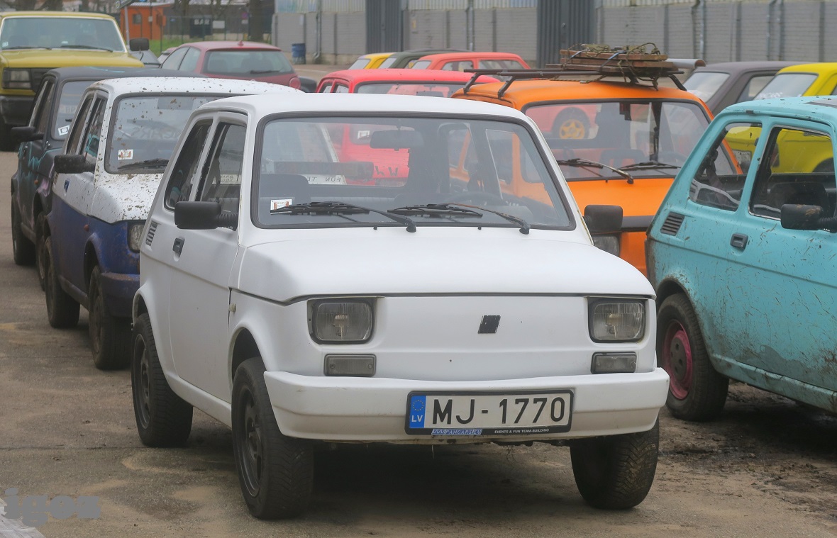 Латвия, № MJ-1770 — Polski FIAT 126p '73-00