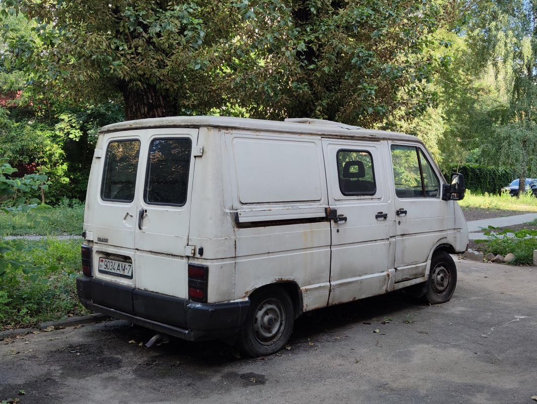 Минск, № 9034 АМ-7 — Renault Trafic (1G) Restyle '89-01