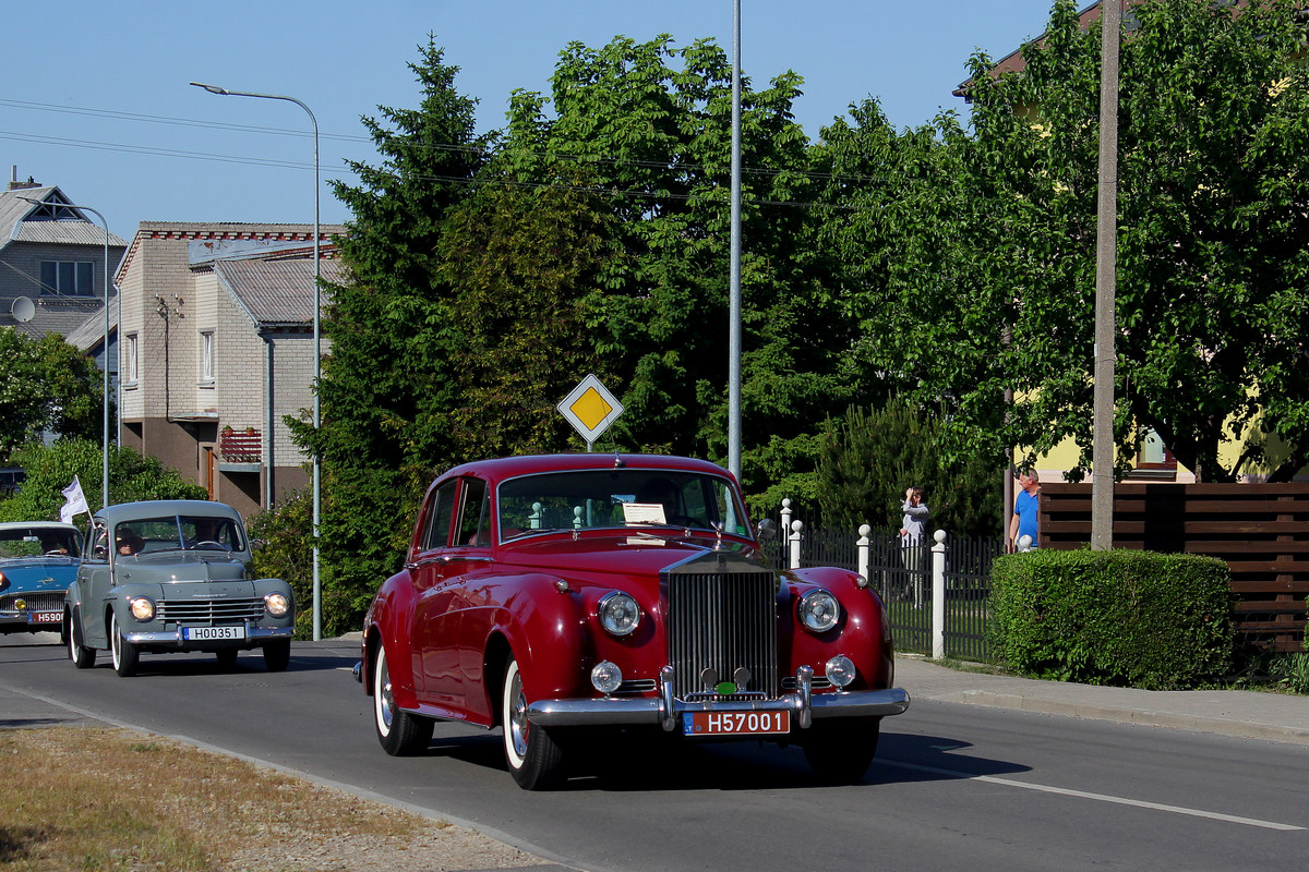 Литва, № H57001 — Rolls-Royce Silver Cloud I '55-58; Литва — Laiko ratai 2023