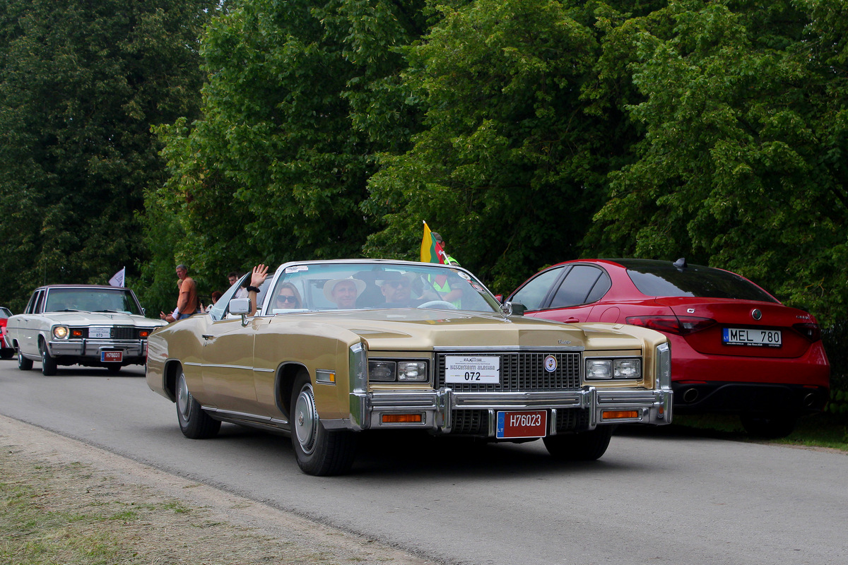 Литва, № H76023 — Cadillac Eldorado (9G) '71-78; Литва — Nesenstanti klasika 2023