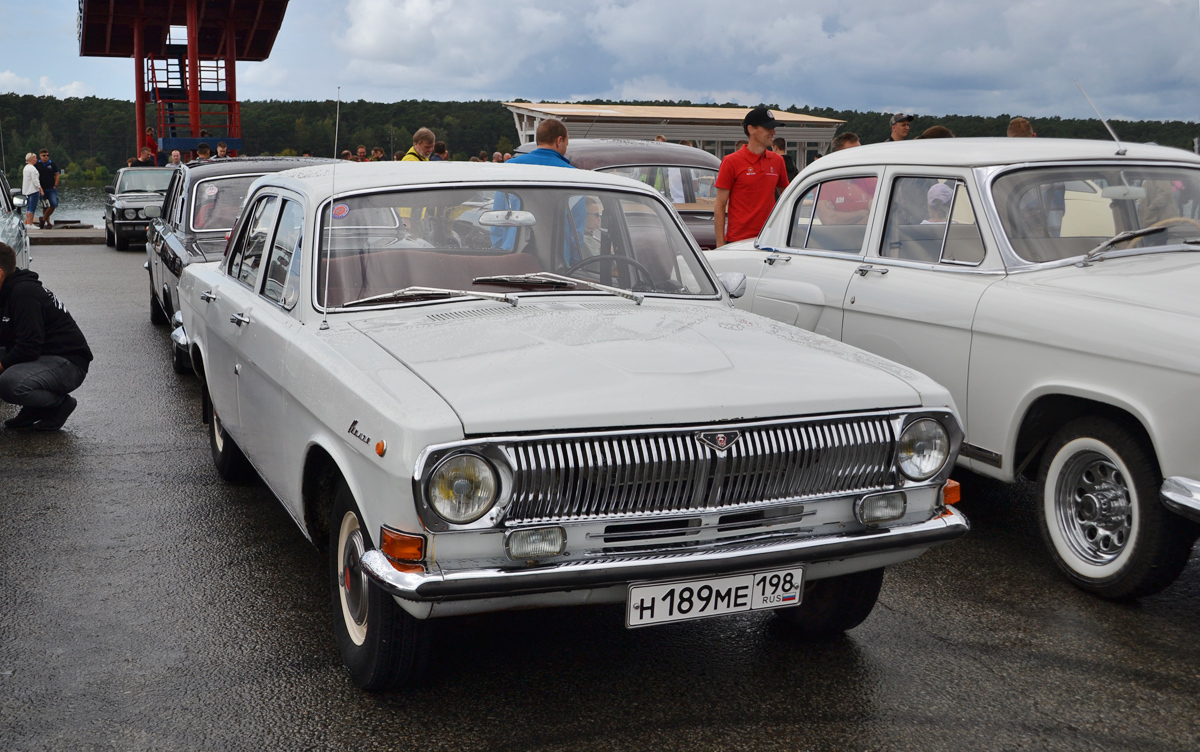 Санкт-Петербург, № Н 189 МЕ 198 — ГАЗ-24 Волга '68-86; Калужская область — Автомобильный фестиваль "Спутник"