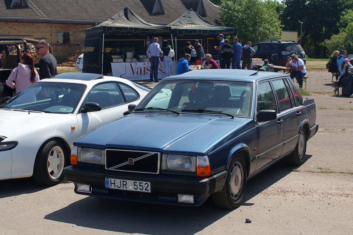 Литва, № HJR 552 — Volvo 740 '84-92; Литва — Retro mugė 2023