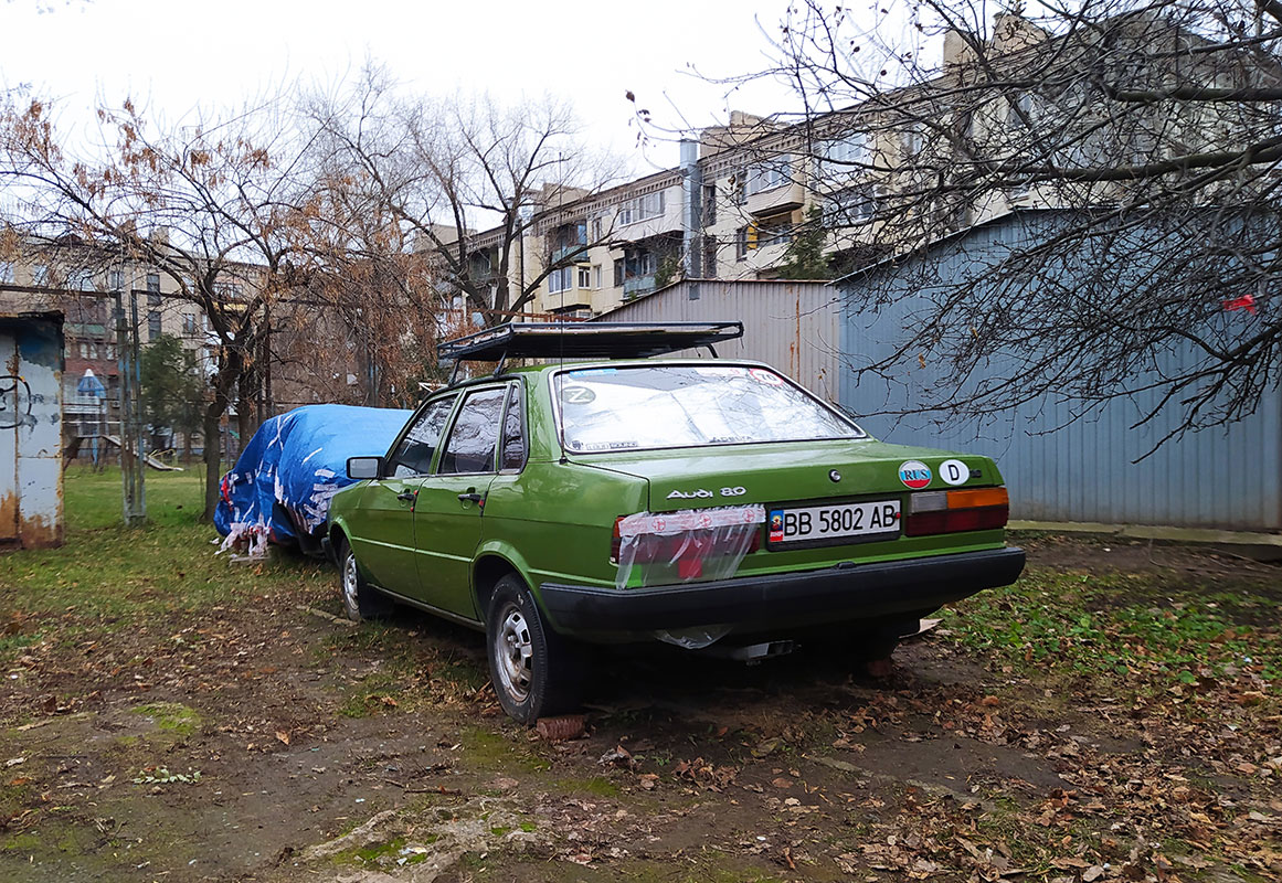 Луганская область, № ВВ 5802 АР — Audi 80 (B2) '78-86