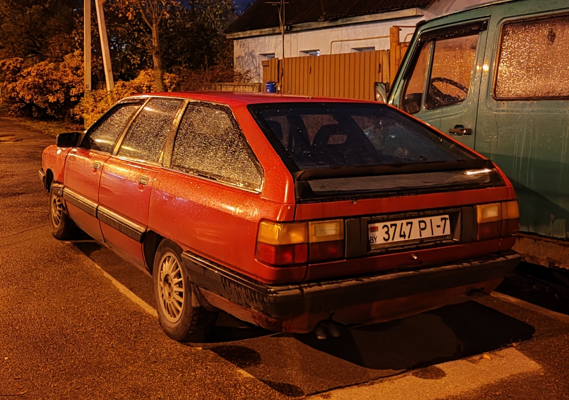 Минск, № 3747 РІ-7 — Audi 100 Avant (C3) '82-91