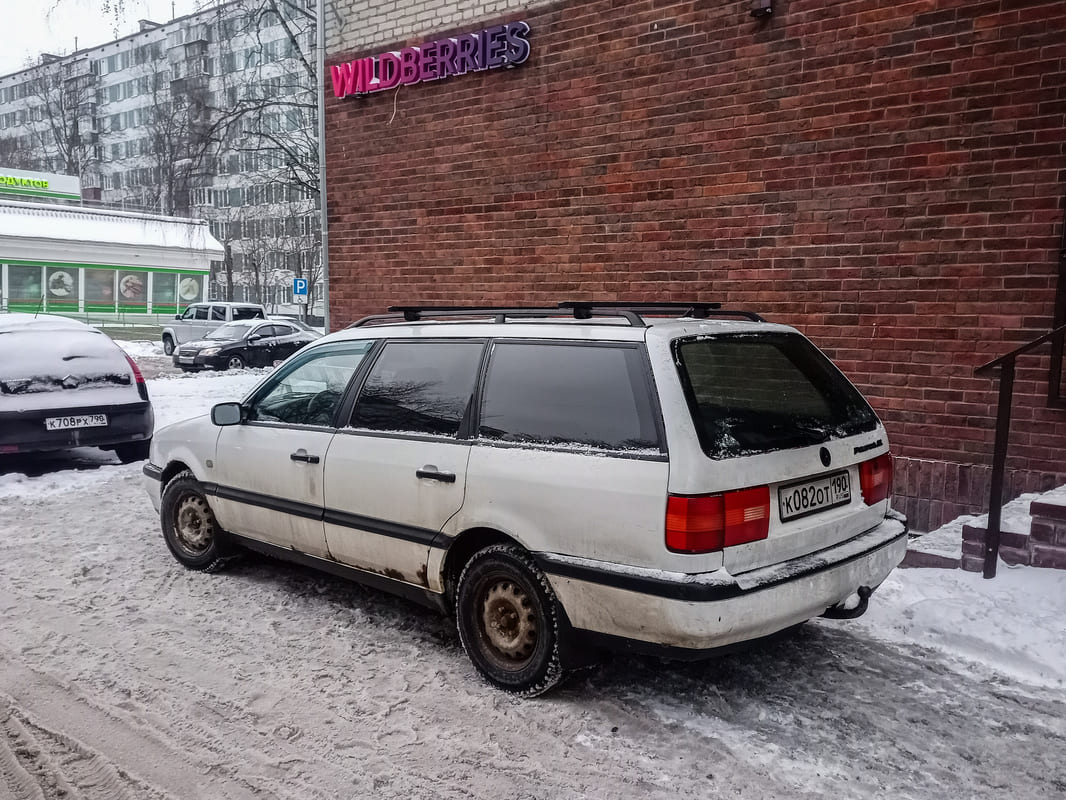 Московская область, № К 082 ОТ 190 — Volkswagen Passat (B4) '93-97