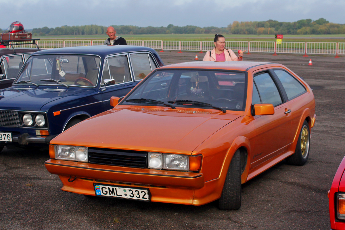 Литва, № GML 332 — Volkswagen Scirocco (2G) '81-92; Литва — Retro mugė 2023 ruduo