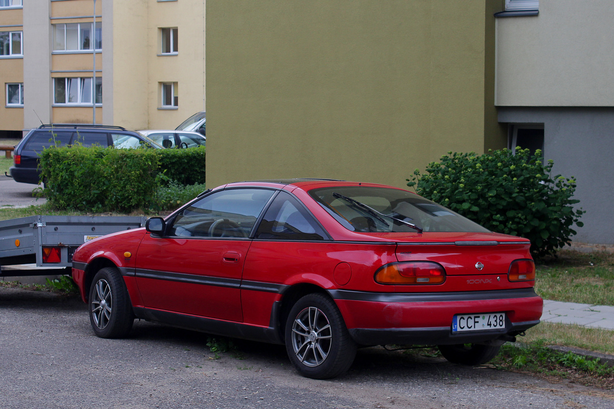 Литва, № CCF 438 — Nissan 100NX (B13) '90-96
