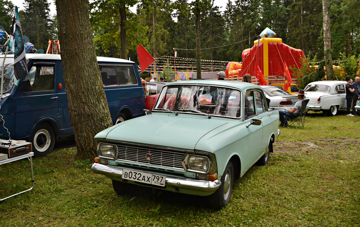 Москва, № В 032 АХ 797 — Москвич-408ИЭ '69-76; Калужская область — Ретро-Фест "Парковый" 2023