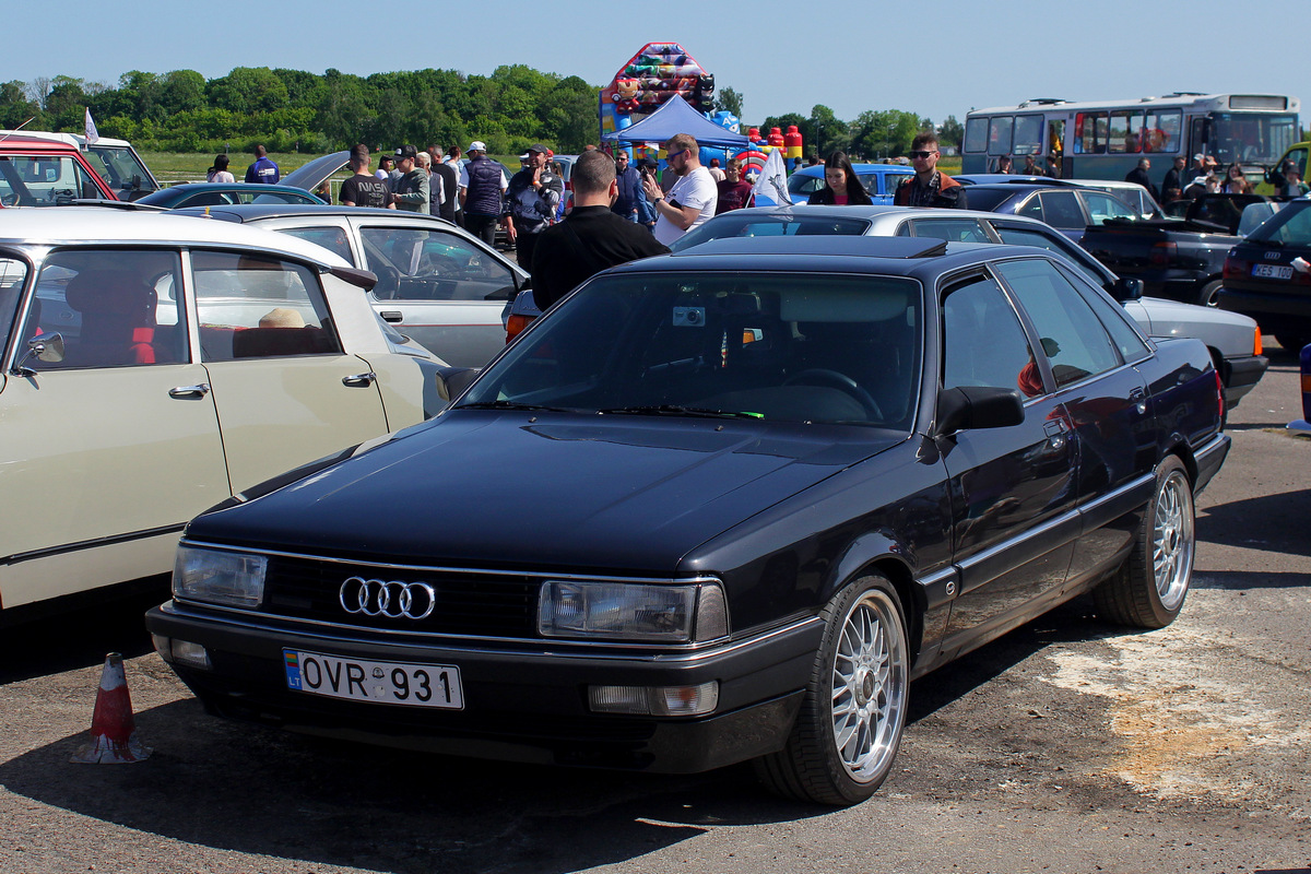 Литва, № OVR 931 — Audi 200 (C3) '83-91; Литва — Retro mugė 2023