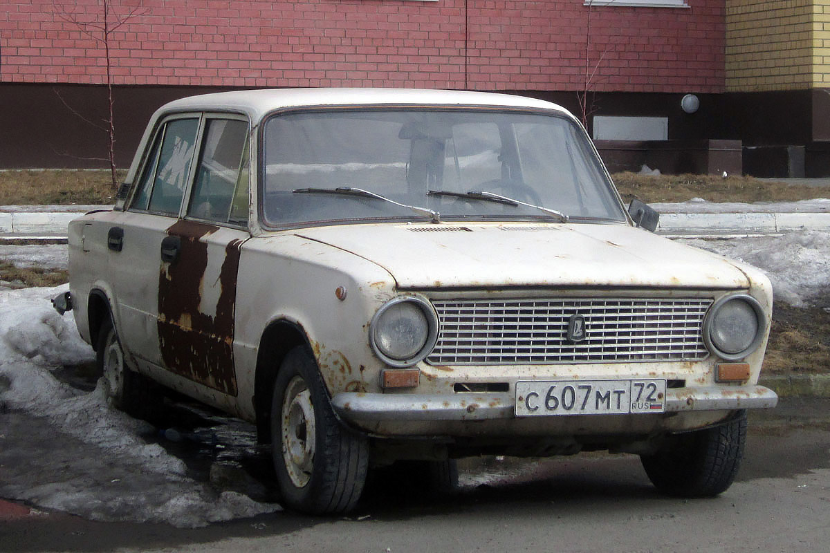 Тюменская область, № С 607 МТ 72 — ВАЗ-2101 '70-83