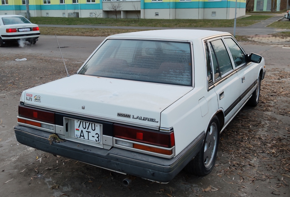 Гомельская область, № 7070 АТ-3 — Nissan Laurel (C32) '84-93