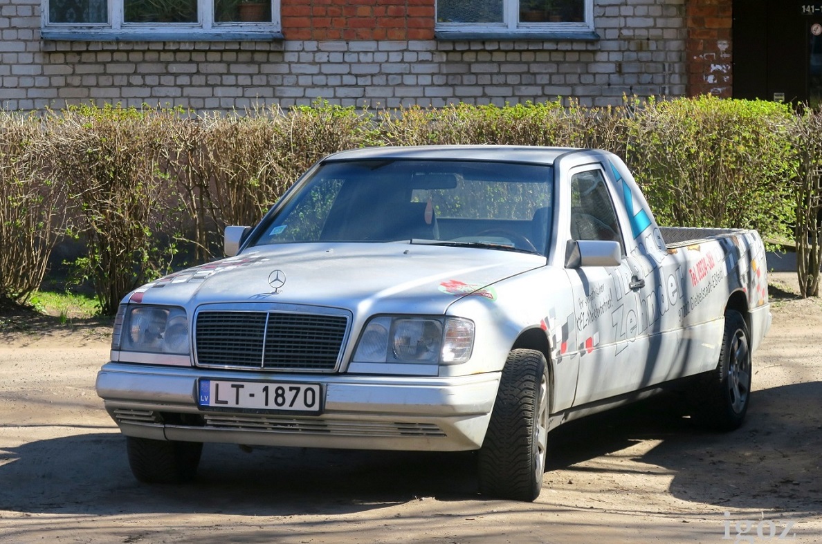Латвия, № LT-1870 — Mercedes-Benz (S124) '86-96