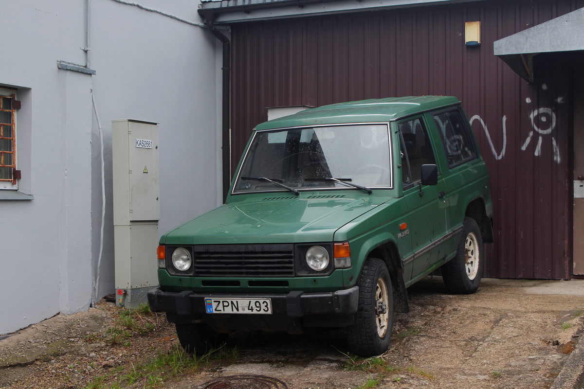 Литва, № ZPN 493 — Mitsubishi Pajero (1G) '82-91