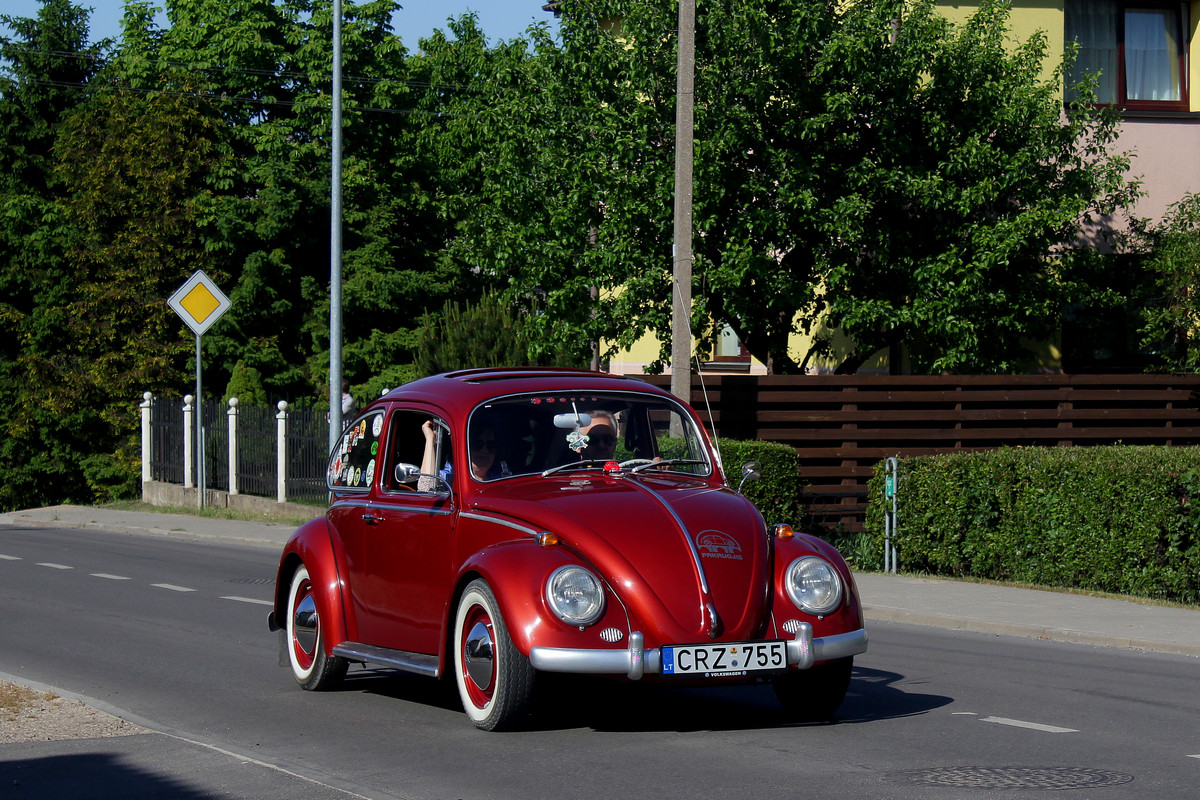 Литва, № CRZ 755 — Volkswagen Käfer (общая модель); Литва — Retro mugė 2023