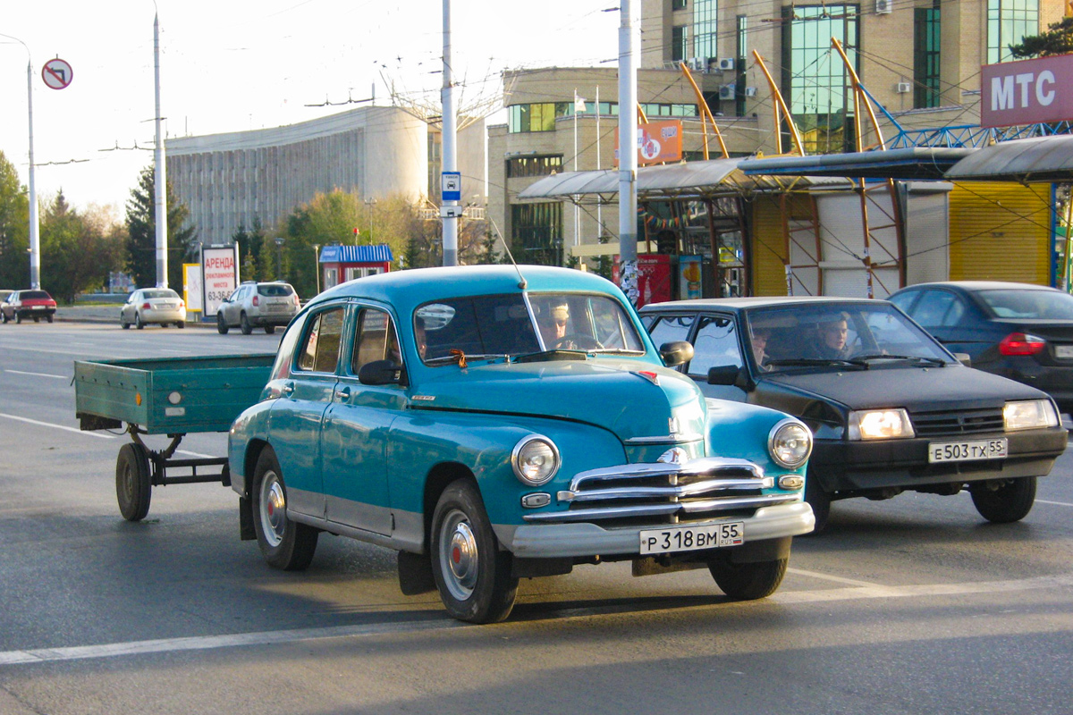 Омская область, № Р 318 ВМ 55 — ГАЗ-М-20 Победа '46-55